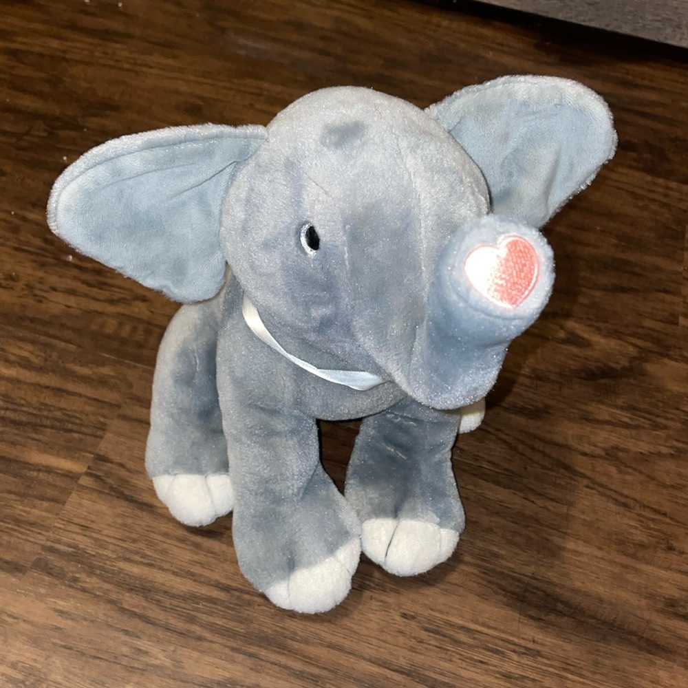 Frankford Gray Elephant Stuffed Animal Toy